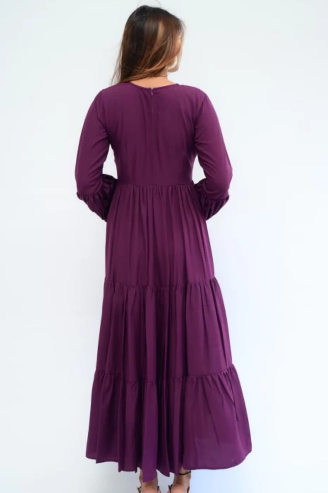 Deep Purple Gown for woman